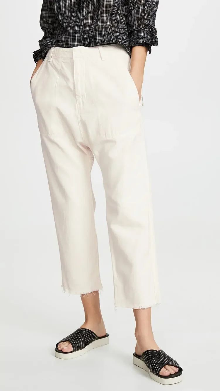 Nili Lotan Luna pants eggshell US4